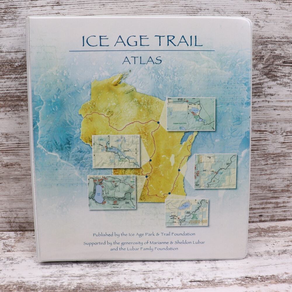 Ice Age Trail Official Hiking Map Atlas 2008 Edition